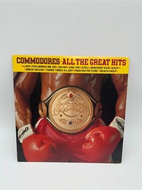 All The Great Hits of commodores vinyl records